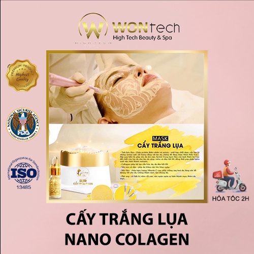 [WONTECH - NOW SHIP]  Cấy Trắng Lụa Nano Collagen - Spa Tại Nhà.