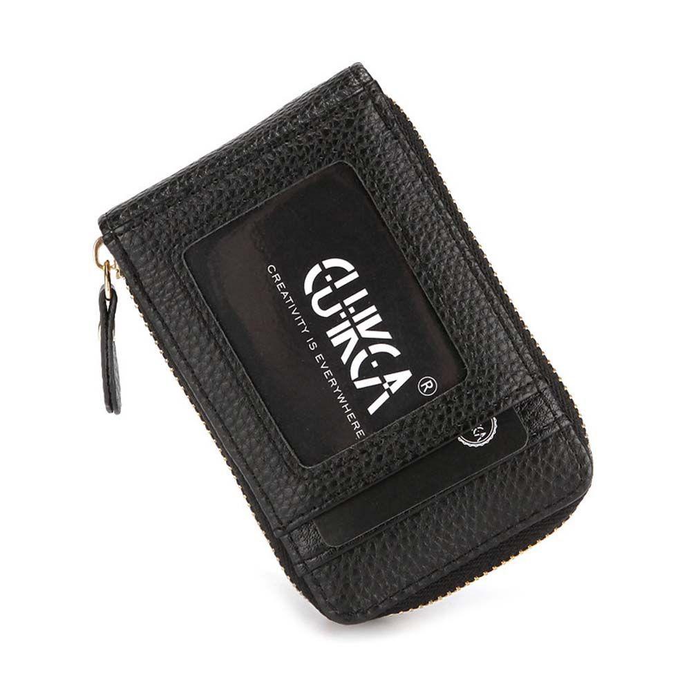 Ví cất thẻ tín dụng thời trang doanh nhân ngăn ngừa RFID mang đi có dây kéo nhiều màu tùy chọn