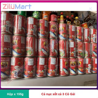 Cá hộp ba cô gái Thái Lan sốt cà 1hộp x 155g
