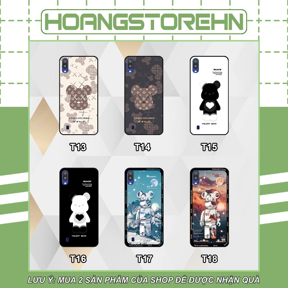 Ốp lưng Samsung A10 - M10 - A01 in hình họa tiết Mountain, Be@rbrick dễ thương (T13 - T18)