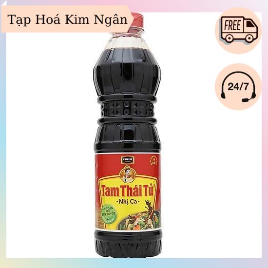 Nước Tương Chinsu Tam Thái Tử Nhị Ca Chai 500ml [THKN77]