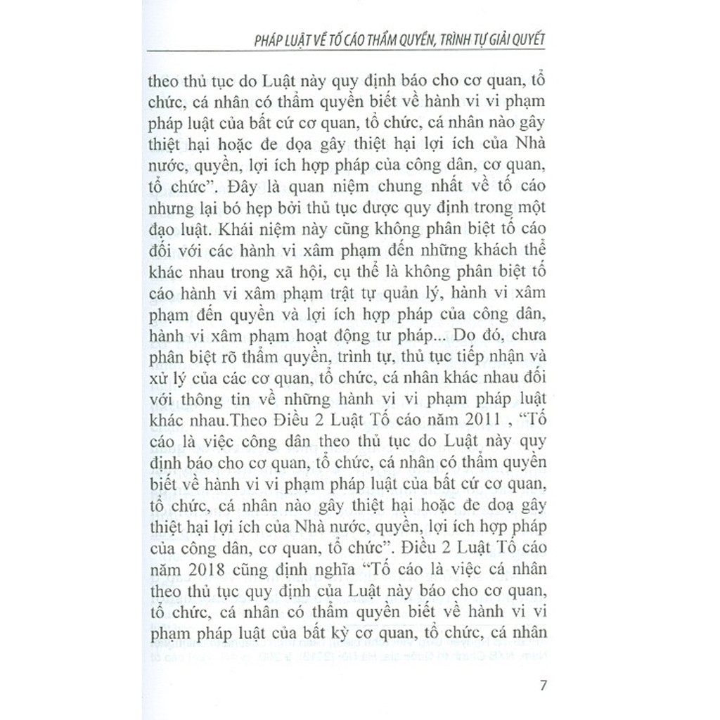 Sách - Pháp Luật Về Tố Cáo Thẩm Quyền, Trình Tự Giải Quyết | WebRaoVat - webraovat.net.vn