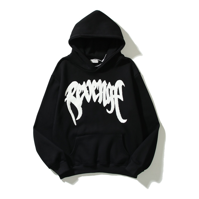 Hàng Bán Chạy Áo Hoodie Thể Thao Cotton Tay Dài Phối Lông Thêu Họa Tiết Plus Size Cho Nam Và Nữ