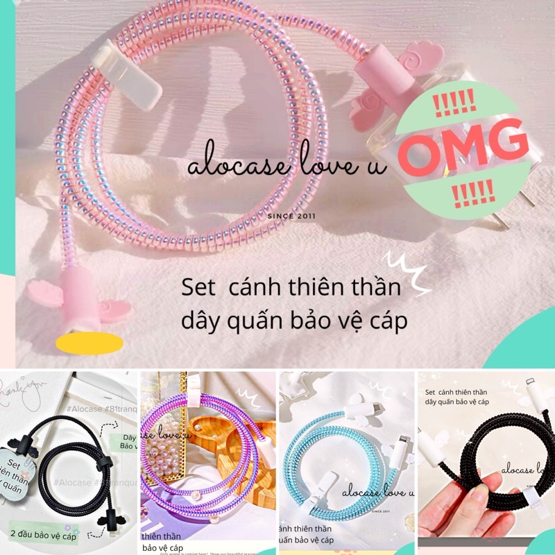 Bảo vệ 2 đầu cáp hình cánh thiên thần