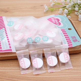 02 Mặt nạ giấy nén không dệt mỏng nhẹ hình viên kẹo