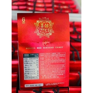 Kẹo hồng sâm SoBek cao cấp Hàn Quốc