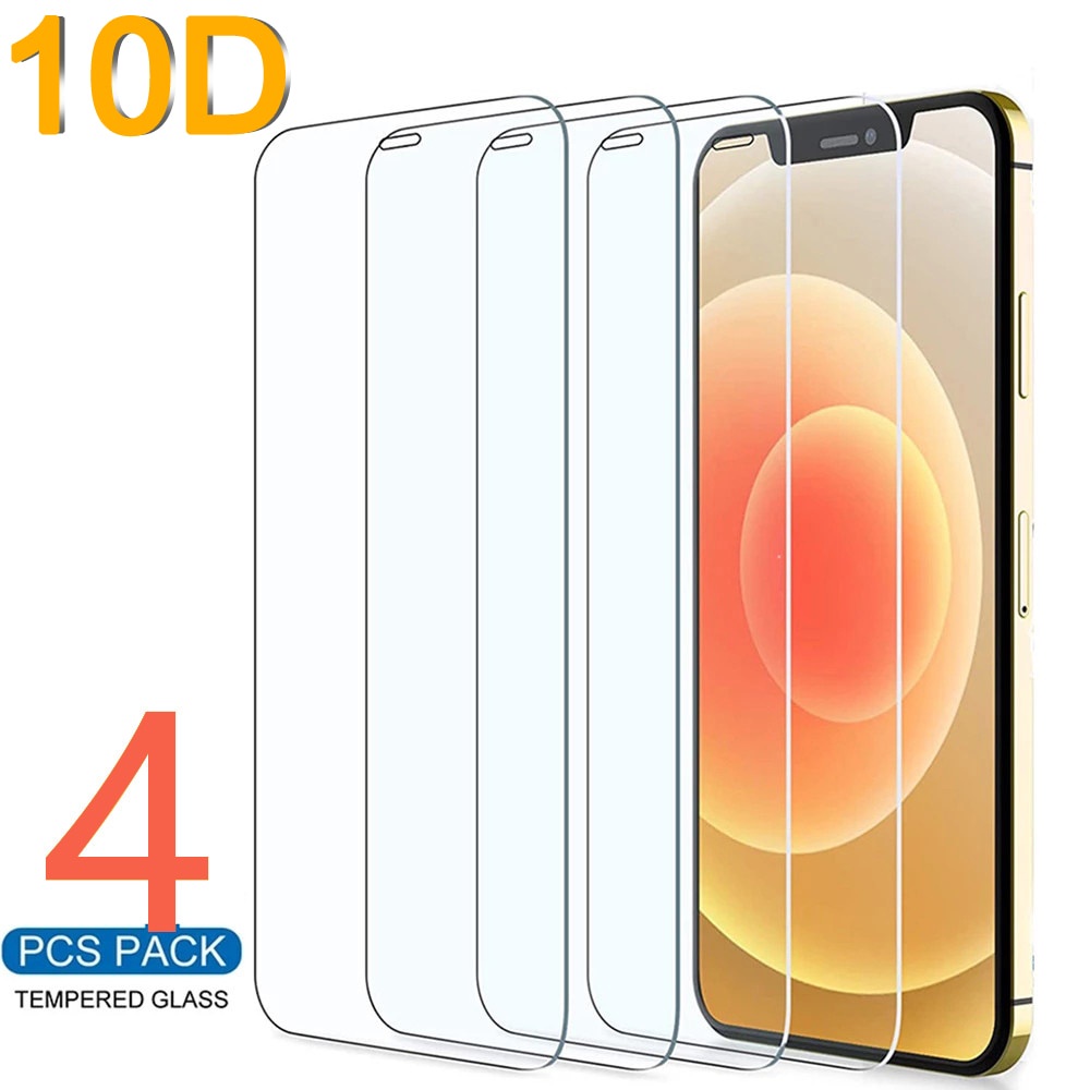 Kính Cường Lực 10D Bảo Vệ Màn Hình iPhone 7 8 6 6s Plus X iPhone 11 12 13 Pro X XR XS MAX SE 5 5s Và Phụ Kiện