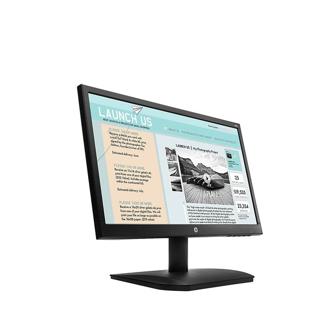 Màn hình vi tính HP V190 18.5-inch Monitor,3Y WTY_2NK17AA