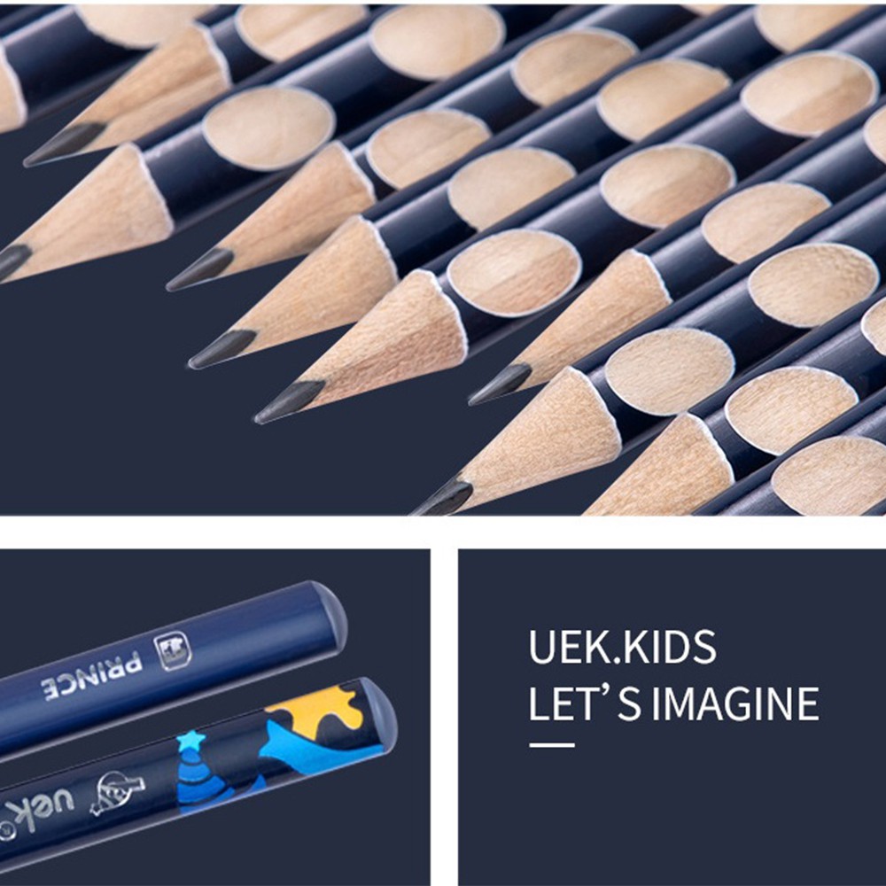 Hộp bút chì Uek Family Series 12 chiếc cho bé