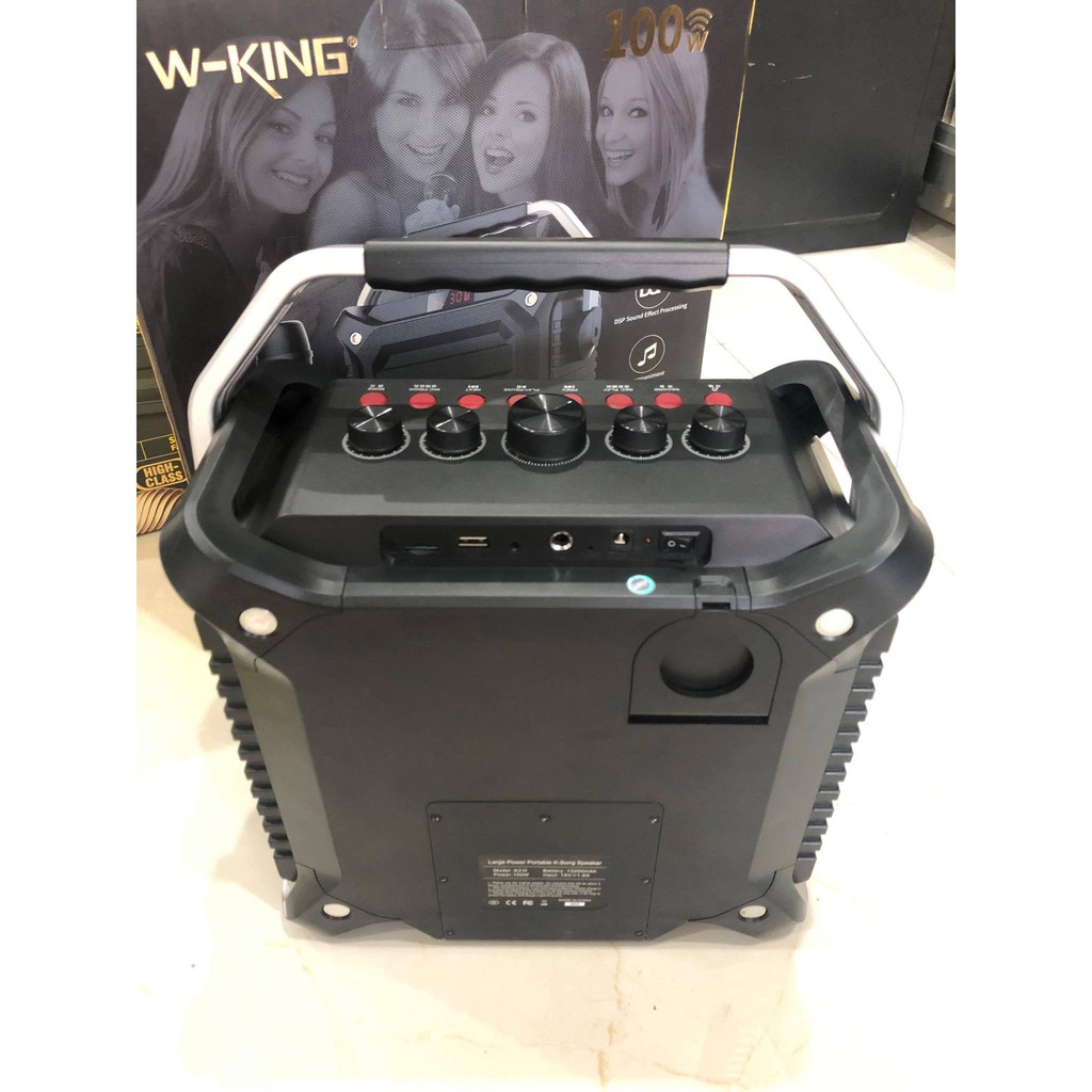 Loa di động Karaoke W-King K3H 100W có mic