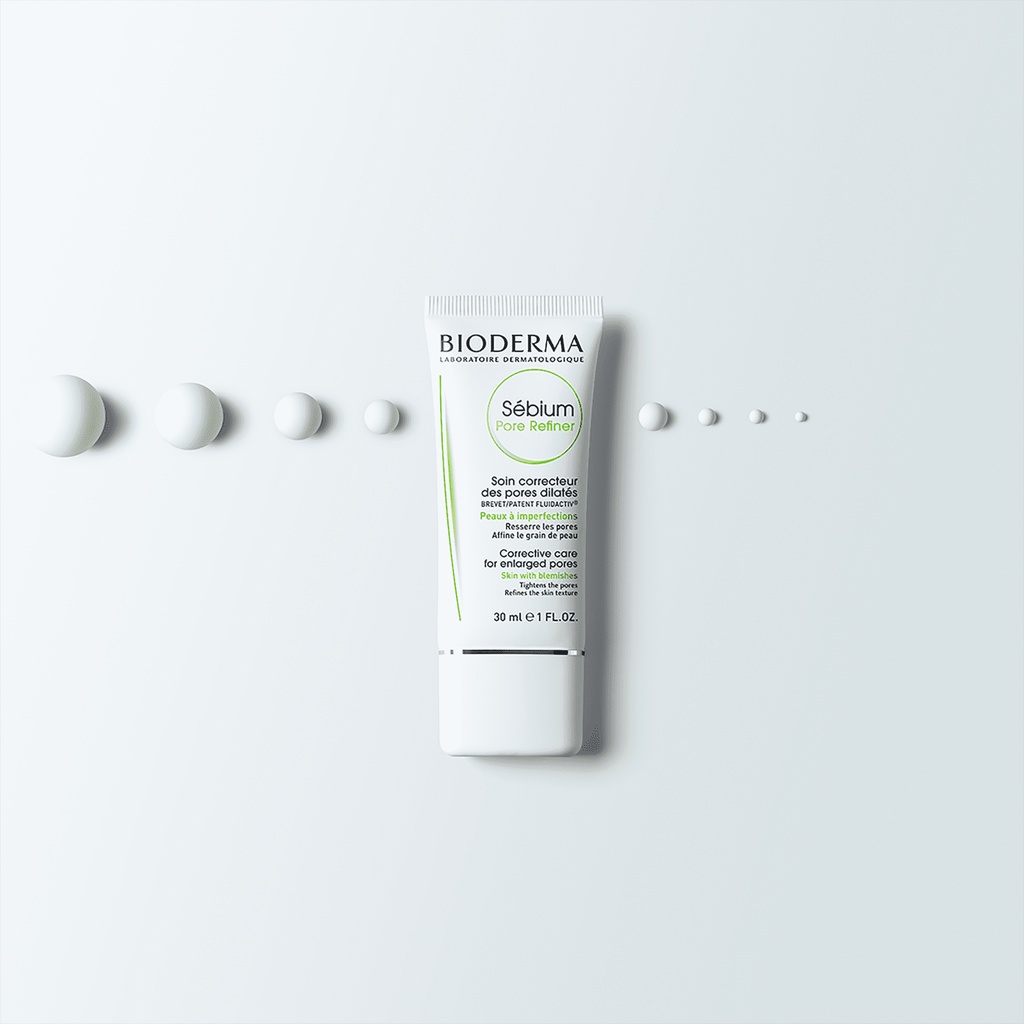 Bộ đôi nước cân bằng cho da hỗn hợp, da dầu Bioderma Sebium Lotion 200ml và Kem dưỡng se nhỏ lỗ chân lông 30ml