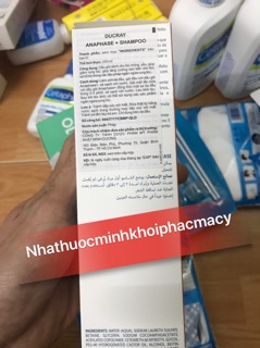 DẦU GỘI TRỊ RỤNG TÓC DUCRAY ANAPHASE+ (200ml)