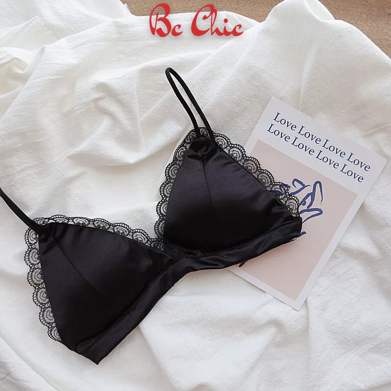 Áo Bra Nữ nâng vòng một gợi cảm thiết kế lụa bóng bản nhỏ cao cấp sexy quyễn rũ MÃ Bra B265 BC_CHIC LINGERIE