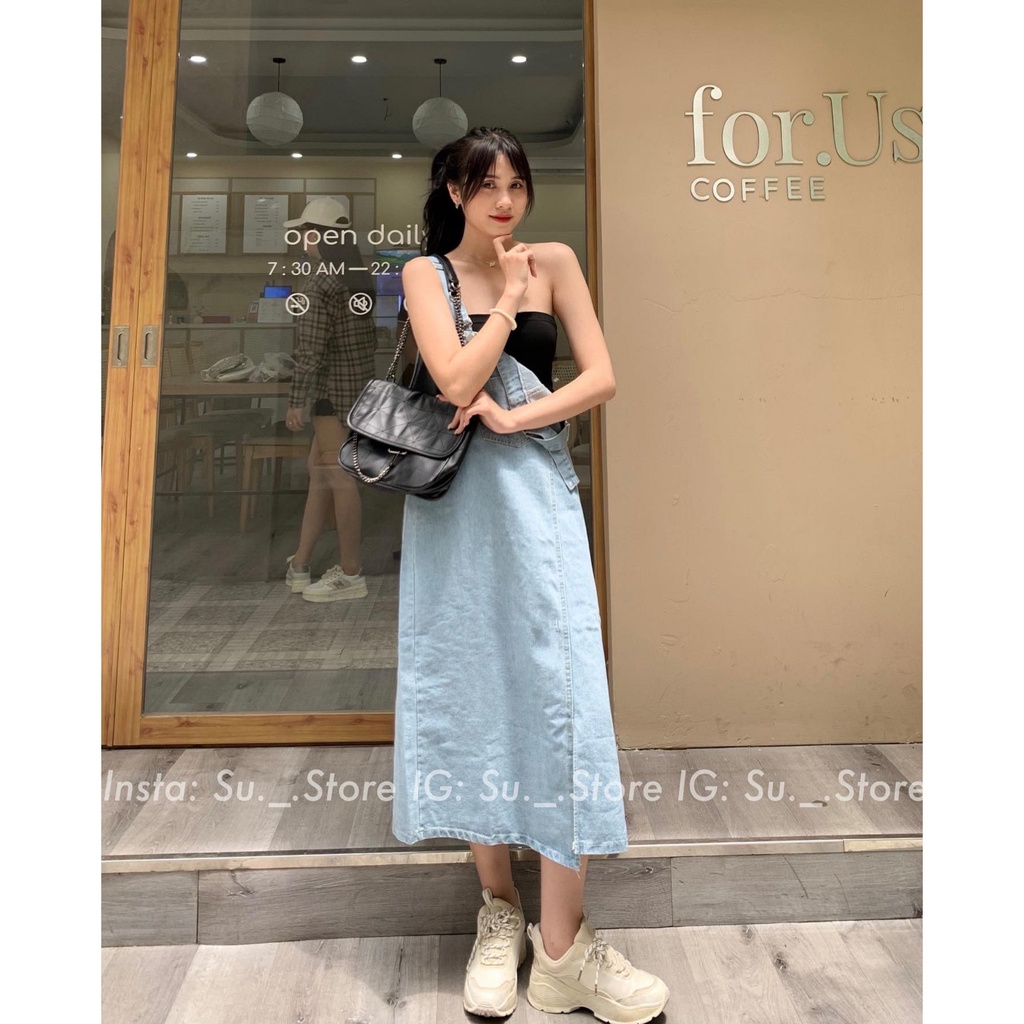 Áo ống quây thun trơn croptop A2225 SUSTORE