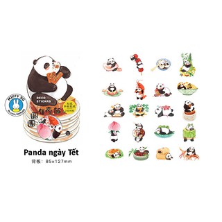 Bộ 40 sticker TẾT ĐẦU NĂM