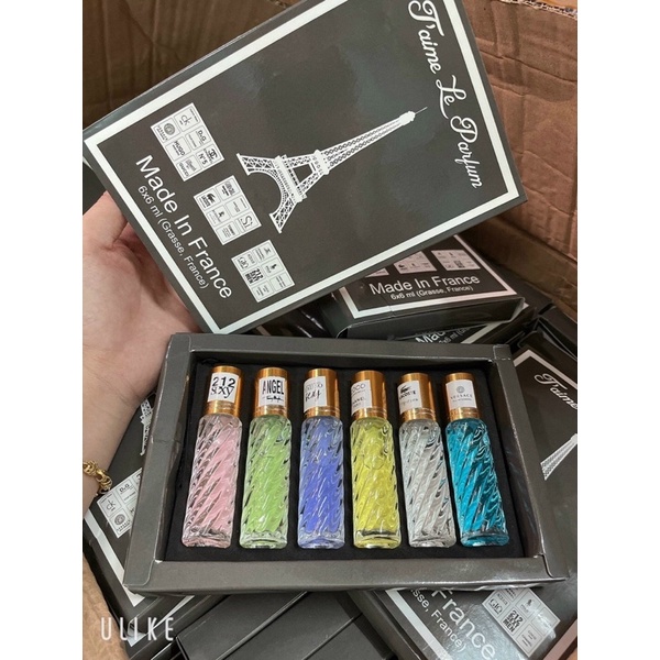 Set 6 Chai Nước Hoa Tháp