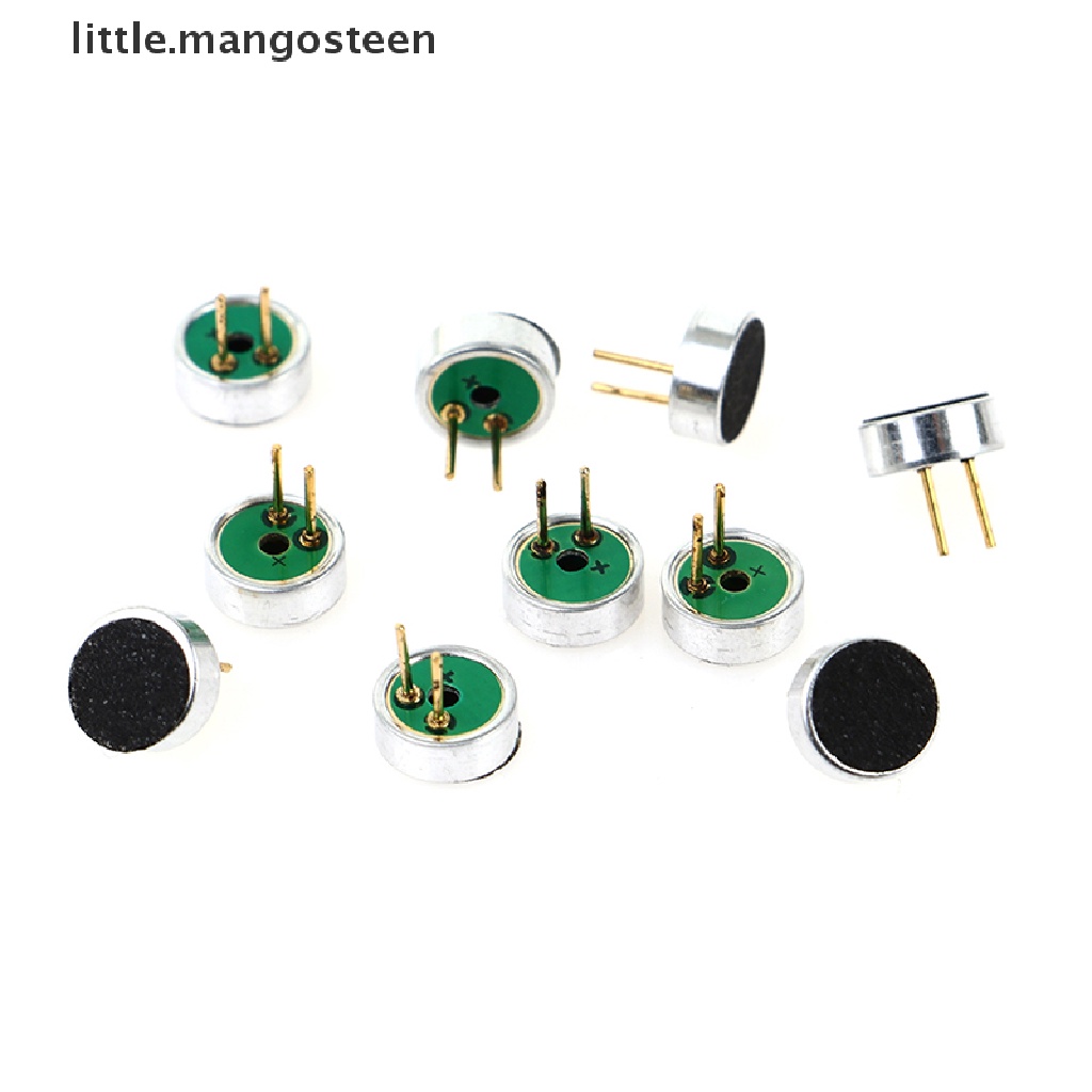 Set 10 Bộ Micro Thu Âm 6 * 2.2mm Chuyên Dụng