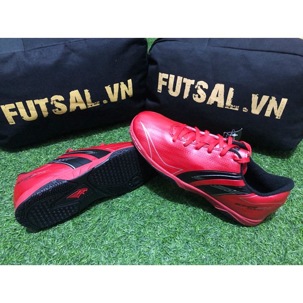 Giày futsal bóng đá- 3 MÓN 520k Pan SuperSonic IC ( Đỏ Giày đá bóng,đá banh nhân tạo TF ,futsal IC,FG, chính hãng giá rẻ