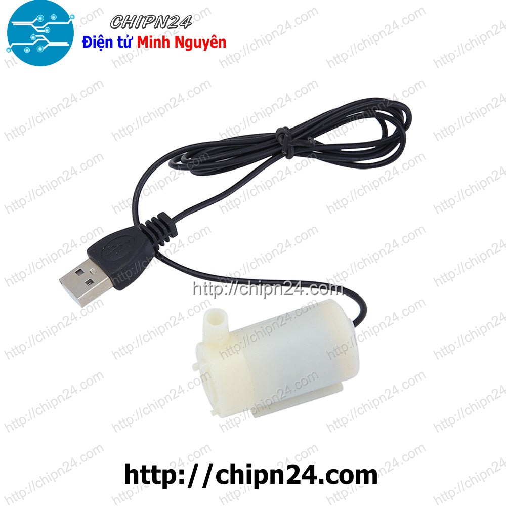 [1 CÁI] Máy bơm nước chìm mini 3-6V cổng USB