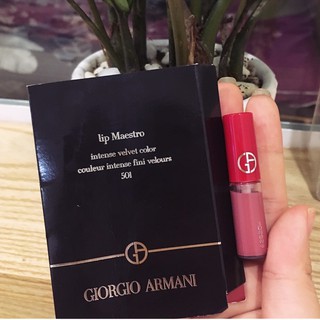 Son kem Giorgio Armani Lip Maestro 501 minisize