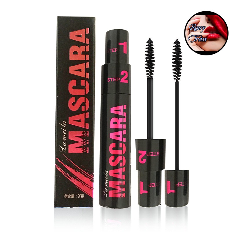 Tự nhiên Mascara LAMEILA 3D Màu Đen Chống Nước Uốn Mi Cong và Dài Hiệu Quả