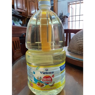 Dầu Dừa Tinh Luyện Nguyên Chất Vietcoco 2L - 1 LÍT  ( DẦU ĂN)