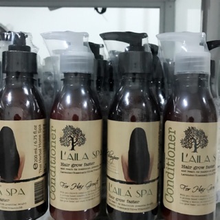 Bộ dầu gội - xả kích thích mọc tóc Laila Spa
