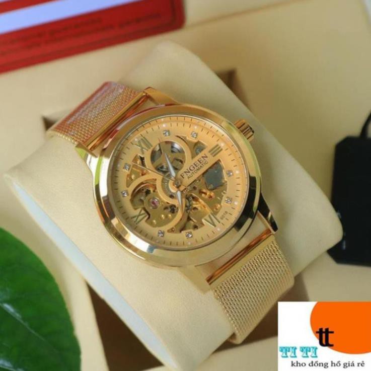 Đồng Hồ Nam AUTOMATIC FNGEEN Dây Hợp Kim Thép Không Gỉ Cao Cấp