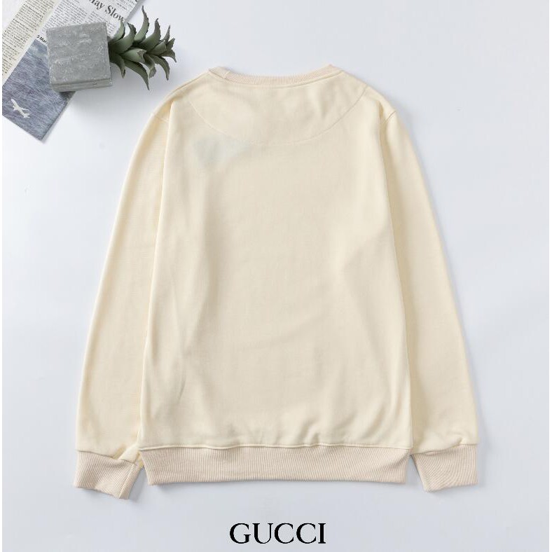 Áo Sweater Gucci Chất Liệu Cotton In Họa Tiết Thời Trang Cho Nam Nữ