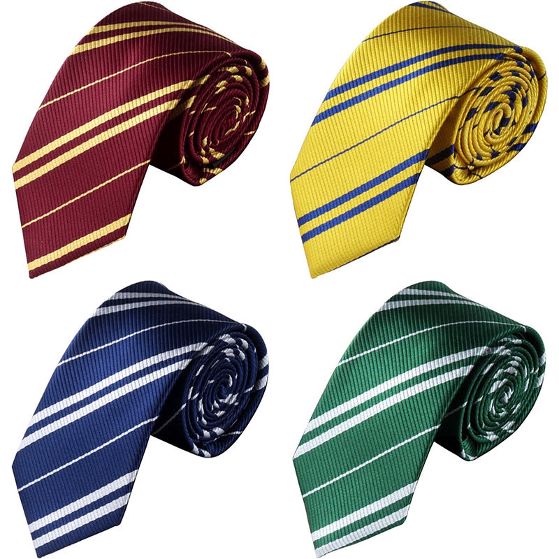 Cà Vạt Sọc Đỏ Vàng Phong Cách Phim Harry Potter