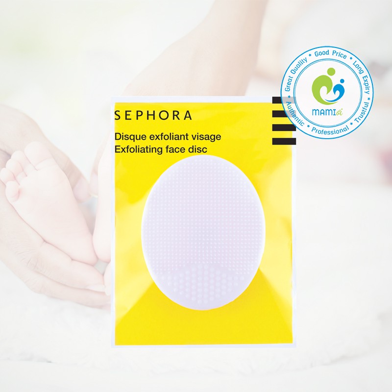 Miếng rửa mặt cho mọi lứa tuổi Sephora Exfoliating Face Disc, Pháp