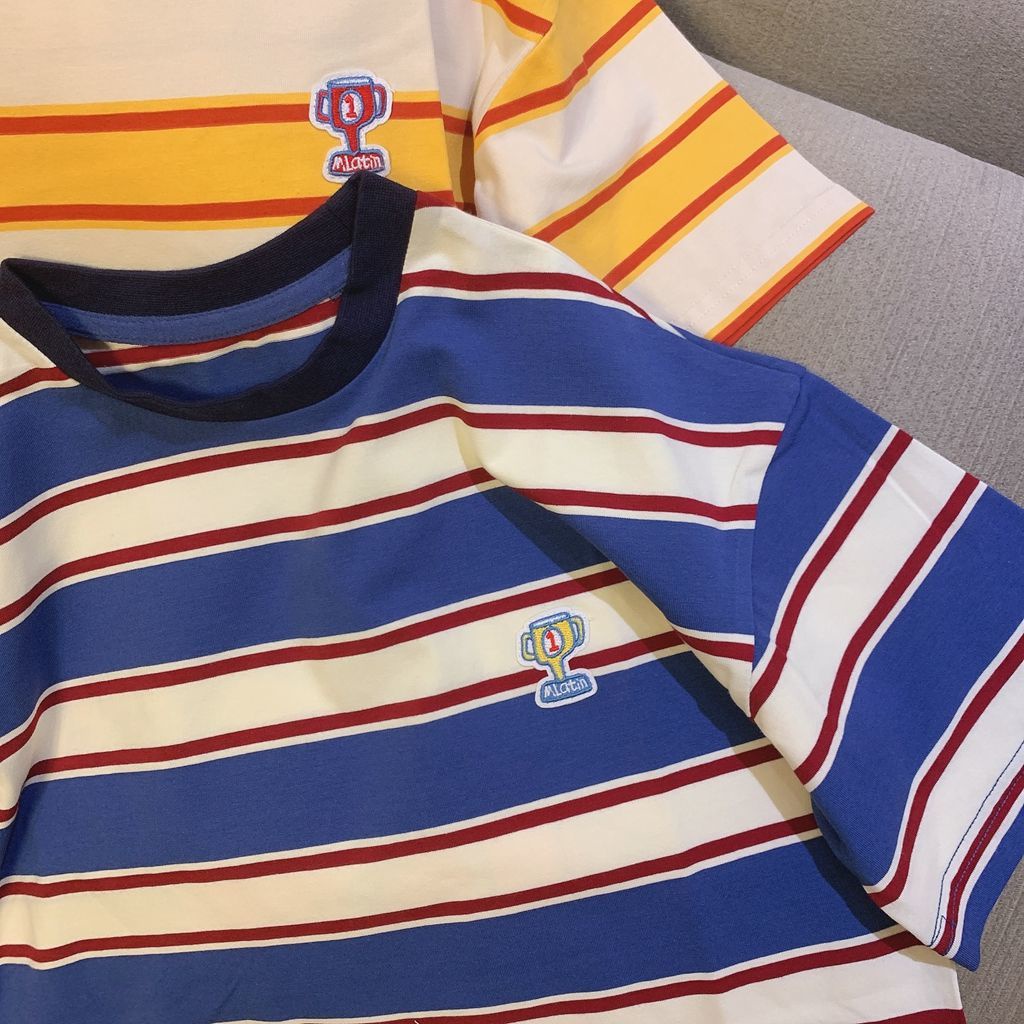 Áo Thun 100% Cotton Mỏng Tay Ngắn Họa Tiết Màu Nhuộm Phong Cách Nhật Bản Hàn Quốc Thời Trang Mùa Hè 2022 Mới Cho Bé Trai