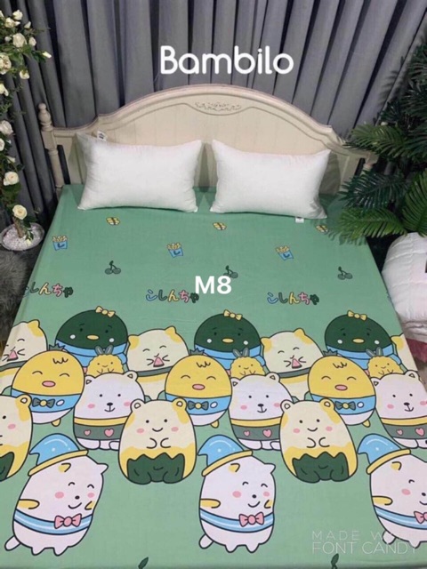 Ga Chống Thấm Cotton🎁FREESHIP🎁Ga Chống Thấm Bambiloo Cao Cấp Nằm Trực Tiếp (Không nóng bí, không sột soạt)