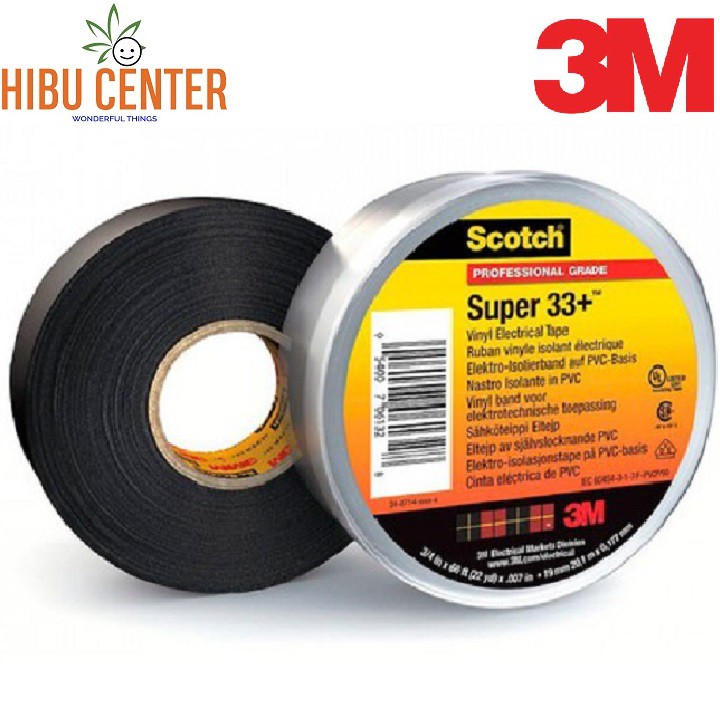 Cuộn băng keo cách điện 3M 33+