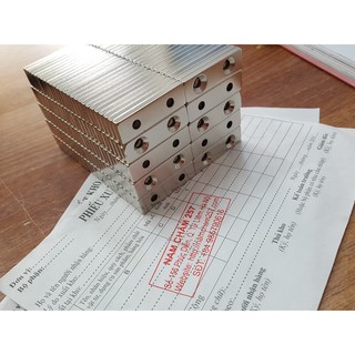 Nam châm 40x12x4mm có 2 lỗ bắt vít