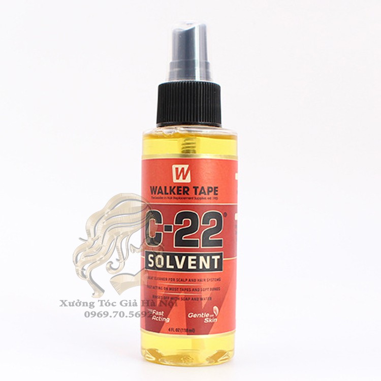 Nước Tẩy Keo Dán Tóc Giả chính hãng nhập khẩu C-22 Walker Tape 110ml, XƯỞNG TÓC GIẢ HÀ NỘI.