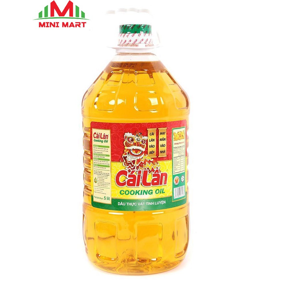 Chai Dầu ăn Cái Lân 5 LÍT
