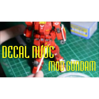 Decal nước mod mô hình vol 2