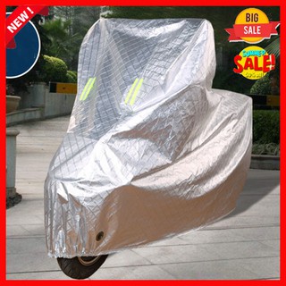 (Sale FreeShip) Áo Trùm Xe Bạt Trùm Xe Máy 3D Tráng Nhôm Cao Cấp Che Mưa Nắng Cách Nhiệt Chống Tia UV Tránh Phai Màu Xe
