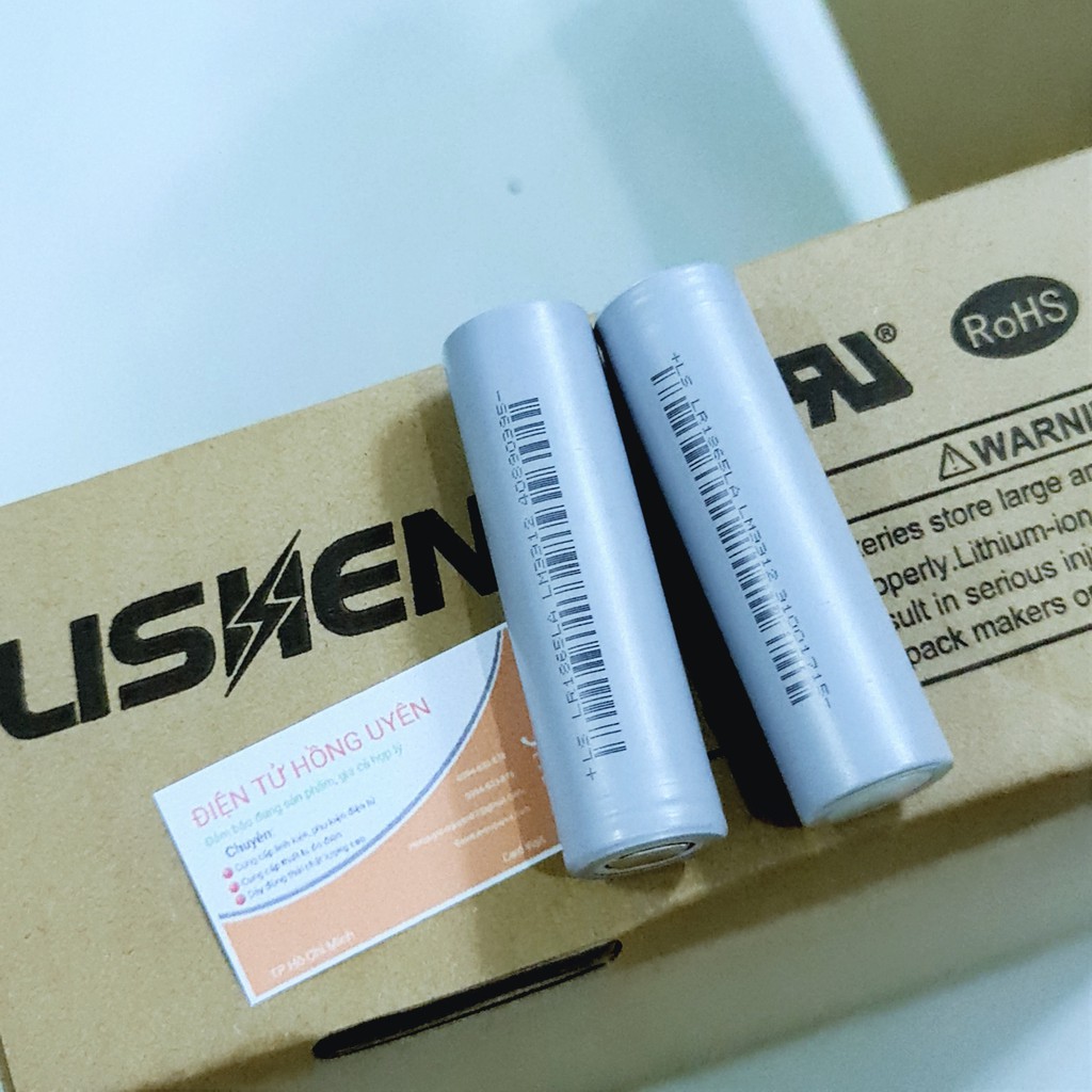Combo 5 Cell pin Lishen xám 2000mAh - Dòng xả 20A, nội trở thấp chuyên dùng đóng pin máy khoan, pin sạc dự phòng, pin xe