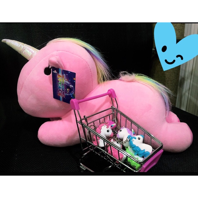 Móc khoá unicorn PVC