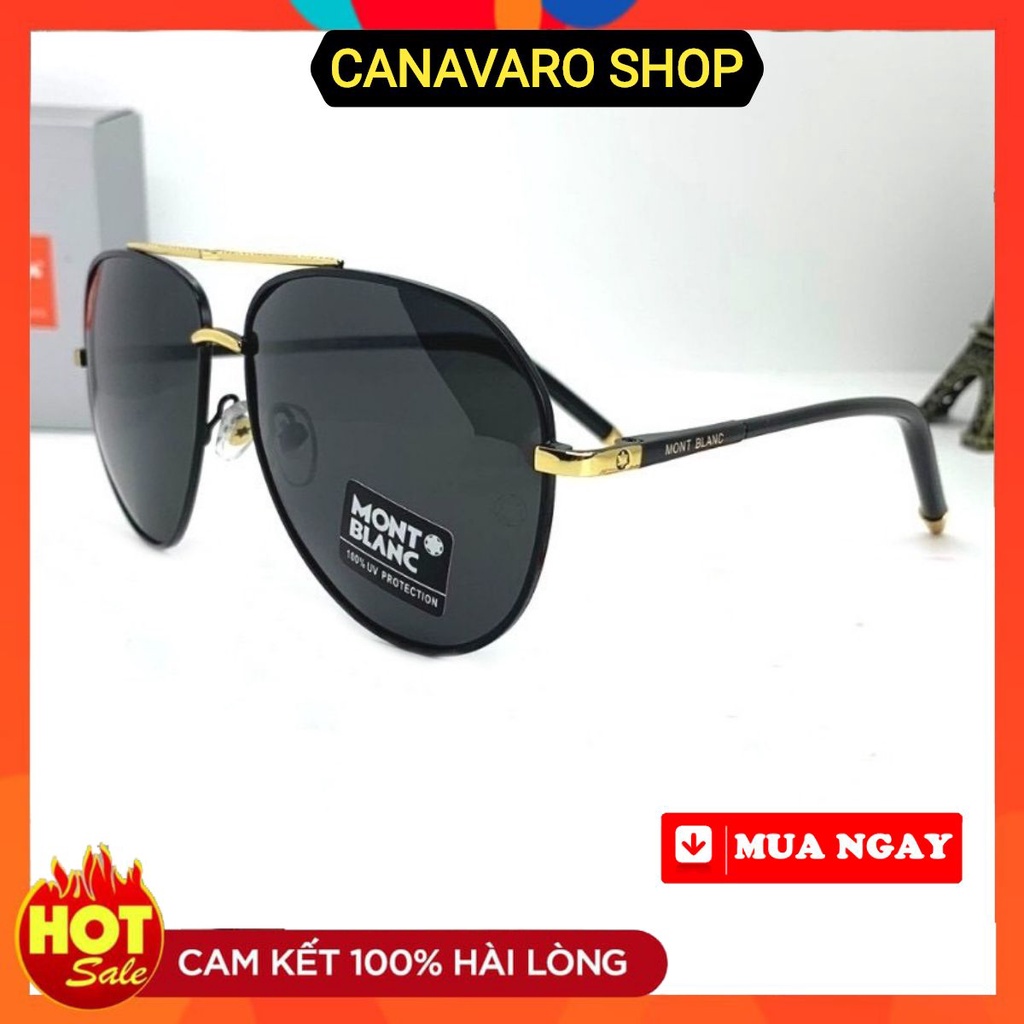 Kính râm nam đẹp thời trang cao cấp phân cực chống tia uv chống chói bảo hành 6 tháng CANAVARO SHOP MB01