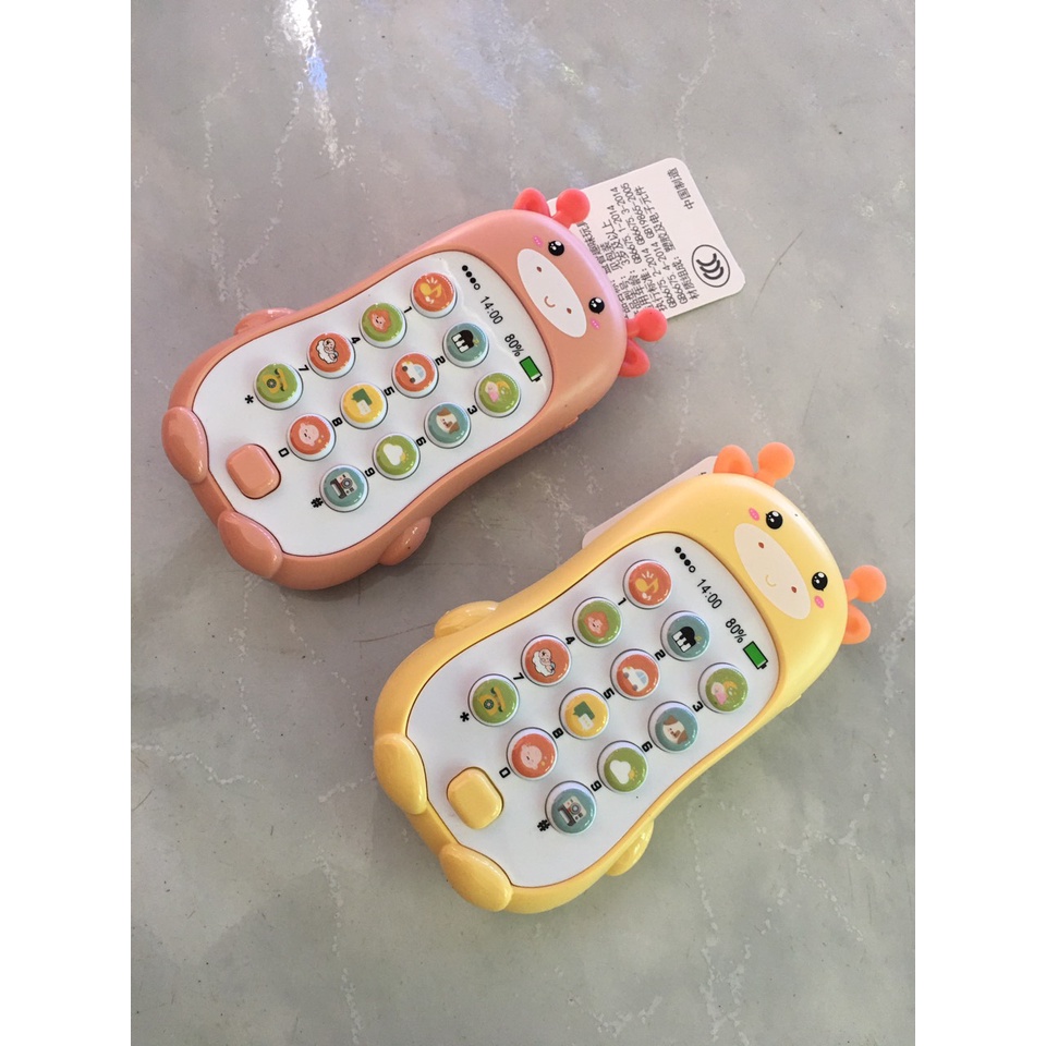 Điện thoại phát nhạc cho bé - Đồ chơi thông minh - phát triển IQ,EQ