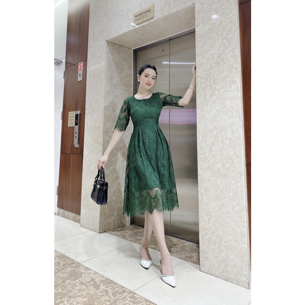 ĐẦM XÒE REN TIỂU THƯ CAO CẤP - DAM06