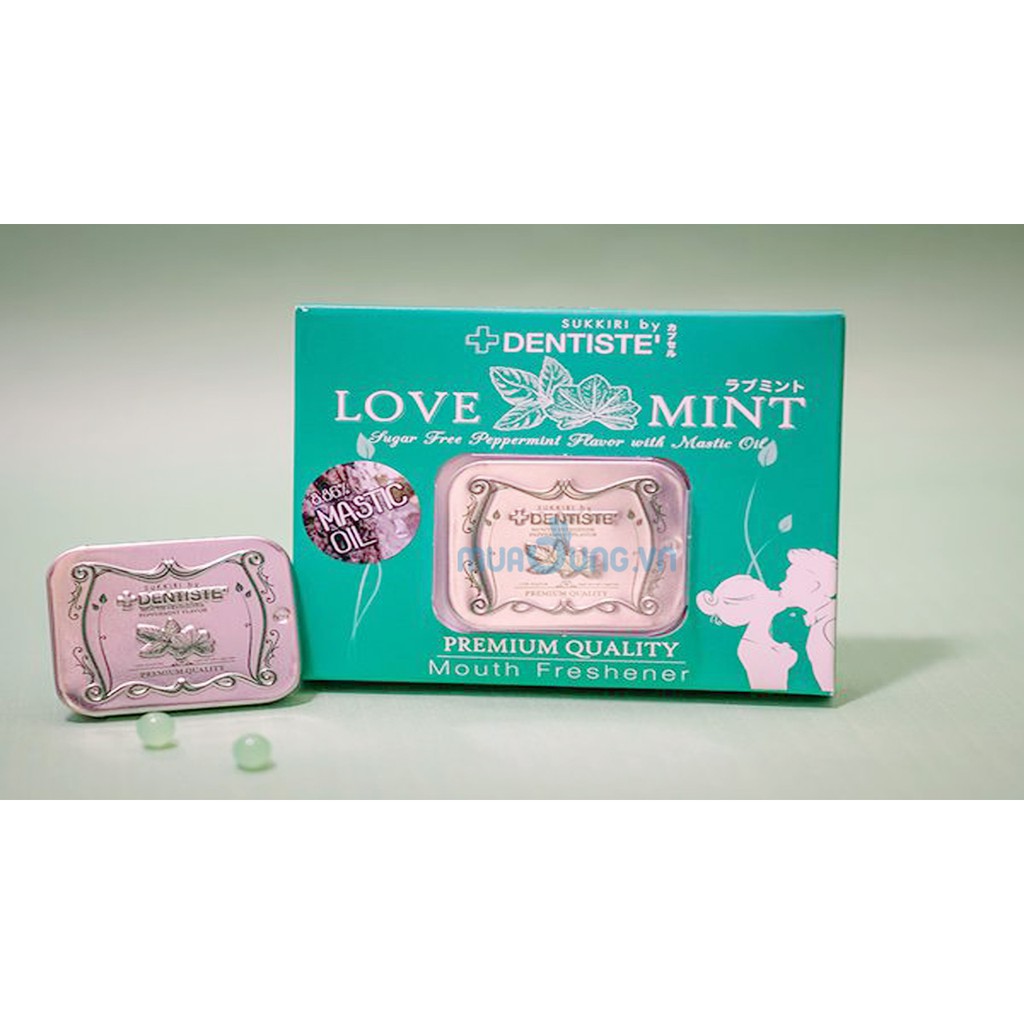 Kẹo the bạc hà thái lan love mint