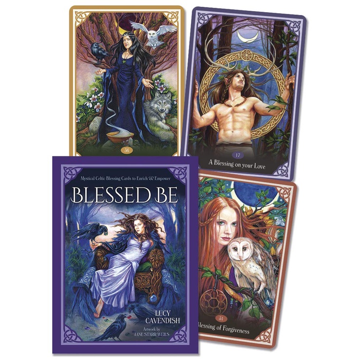{Kèm quà tặng} Bộ bài oracle BLESSED BE ORACLE BY LUCY CAVENDISH