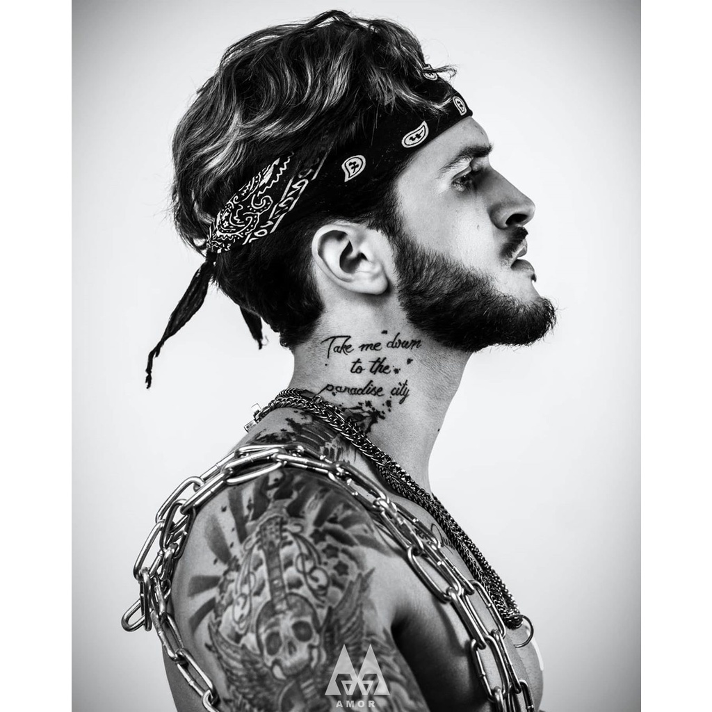 Băng Đô Cài Tóc Bản Rộng Phong Cách hip hop Âu Mỹ Cá Tính