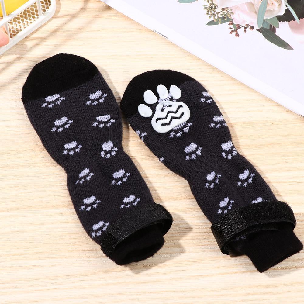 1 Đôi Vớ Cotton Mềm Chống Trượt Cho Thú Cưng