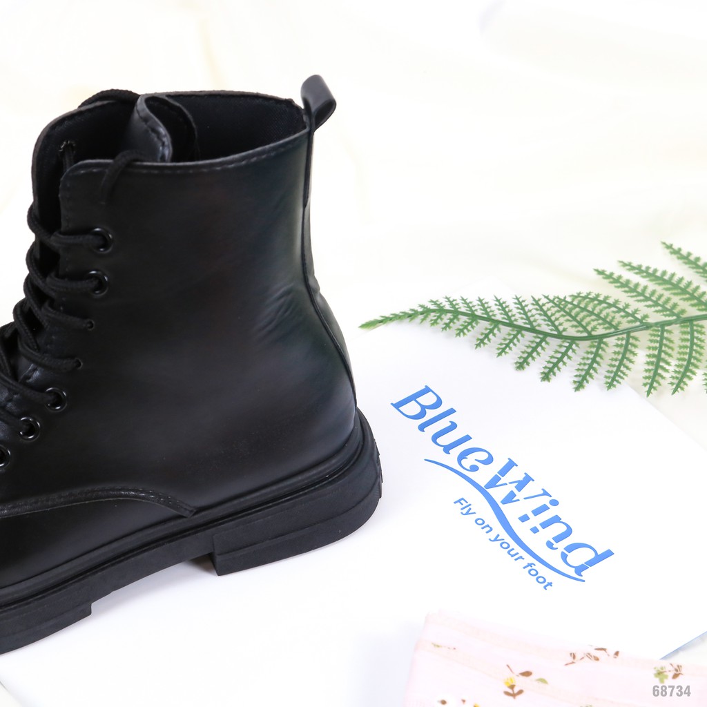 [BOOTS CỔ CAO ] - Chất Liệu Da Trơn Sang Trọng - Độn Đế 3cm 68734 | BigBuy360 - bigbuy360.vn