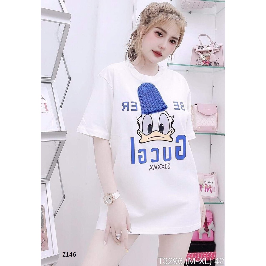 Áo Phông Siêu Đẹp 100% Cotton Freesize Chất Mịn Mát 46